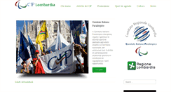 Desktop Screenshot of ciplombardia.it